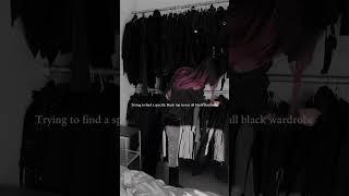 All black wardrobe problems 