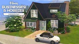 Nordhaven Starter Home // The Sims 4 Speed Build: Businesses & Hobbies