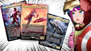 First Look at Marvel x MTG NYCC Secret Lair Commanders!