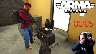 Arma Reforger - Infiltrate & DEFUSE THE BOMB! (Just In Time Scenario)