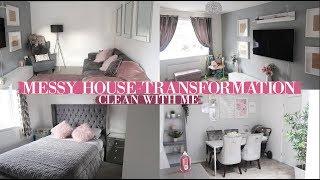 MESSY HOUSE TRANSFORMATION | BEFORE & AFTERS | CLEANING MOTIVATION 2019!