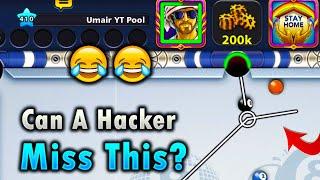 I BEAT A Noob Autowin HACKER Zero Players Can Do This Shot... 8 BALL POOL