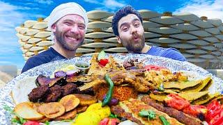 Baghdad Street Food Mountain! Iraqi Food Market Tour!