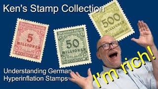 A Look at German Hyperinflation Surcharge Stamps