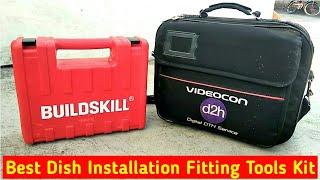 Dish Fitting A2Z Tools Kit | DTH Installation tool kit | All Dish Info