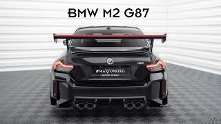 LED Spoiler for BMW M2 G87  | Maxton Design Carbon Spoiler | #Maxtonized