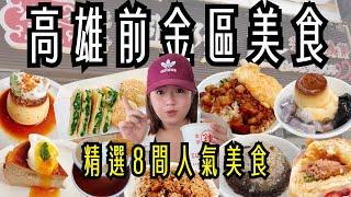 高雄 美食 ! 前金區八家美食一次吃~只要10元的粉圓冰、米其林推薦的肉燥飯、開業70年的排隊早餐、 市場人氣小點、厚實多汁的胡椒餅、高水準的甜點咖啡、創立50年的綠豆湯、真材實料的老牌蔥油餅 ! !