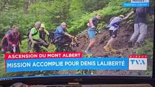 Ascension inclusive du Mont Albert à TVA nouvelle Estrie