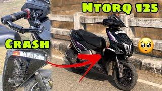 Ntorq 125 Crash  || Ride With Panther ||