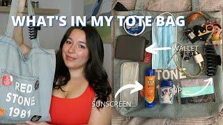 WHAT'S IN MY TOTE BAG l everyday essentials