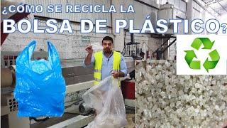 RECICLAJE DE BOLSA DE PLASTICO (LDPE)