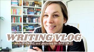 The reality of writing while MOVING + PREGNANT with baby #2