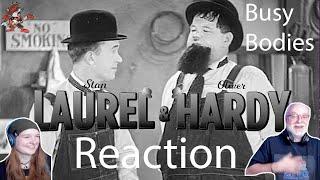 Laurel & Hardy 𝐁𝐮𝐬𝐲 𝐁𝐨𝐝𝐢𝐞𝐬 (1933) Dad&DaughterFirstReaction