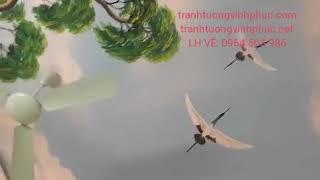 VẼ TRẦN MÂY 3D TẠI ĐÀ VỊ - NA HANG - TUYÊN QUANG 0964 503 986