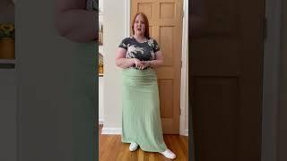 LuLaRoe Kayla Single Slit Maxi Skirt Review | Size XL