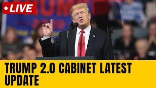 Trump Latest News LIVE | Trump Cabinet Members 2024 | Trump Cabinet Picks 2024 | Trump News | N18G