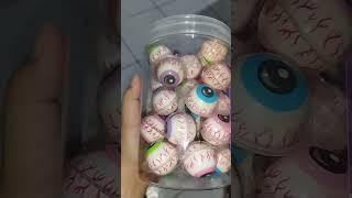 gummy eyeballs #eyeball #eyes #gummy #gummies #sweet #candy #shorts #short