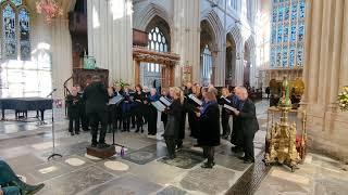 Horizons - acapella recital in Bath Abbey 1st March 2025