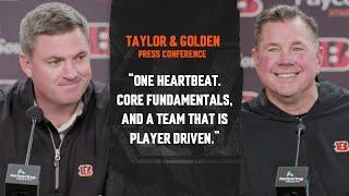 Zac Taylor and Al Golden Press Conference - Jan. 27