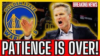 STOP ALL! Steve Kerr and Warriors Finally Decided on BIG PROBLEM | Warriors News