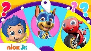 Adventures w/ PAW Patrol, Dora, Blue & Ricky Zoom!  Spin the Wheel of Friends Ep. 1 | Nick Jr.