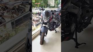 brand new bajaj pulsar NS200  blackcolor   bike  #foryou #video @ymnvlogs