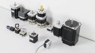 Hybrid Stepper Motor with Gearbox Brake Encoder Driver Manufacture | jkongmotor #steppermotors