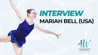 Interview: Mariah Bell (USA) | Montpellier 2022 | #WorldFigure