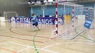 Batalla de porteros Yeray Olivero segunda edición. Cámara a pie de cancha .