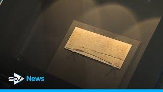 700-year-old letter written by Robert the Bruce back on display at Brodie Castle