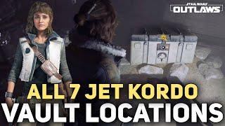 How To Find All 7 Secret Jet Kordo's Vaults (Scoundrel Gear) Star Wars Outlaws