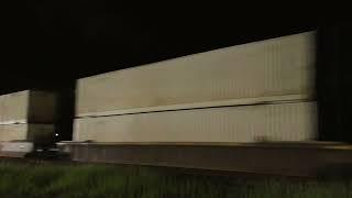 FEC Freight Train 208-29 By Golf Rd Boynton Beach With LNG Set 10-29-24