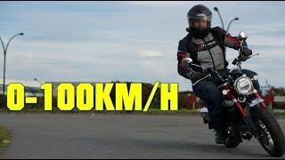 2018 Honda Monkey 125 -  0-100 KMH 0-60 MPH