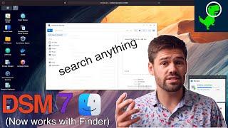 Search for Anything on your NAS Directly through Finder - new in DSM7 (tutorial)