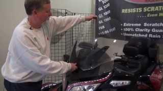 Spyder TV - How to install an F4 Customs Windshield