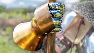 How to make knight gauntlets. Forging Kastenbrust armor