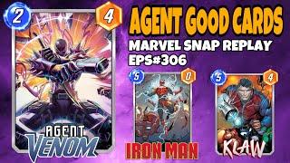 Marvel Snap Replay Episode 306 - Agent Venom Good Cards Deck