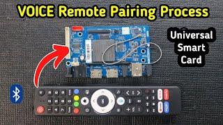 Voice Remote Pairing process with Smallest Smart Board HKV352RC.A10