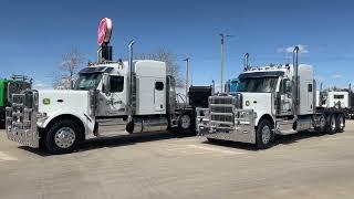 21st Century Equipment Twins!  2025 Peterbilt 589's!  Thank you 21st Century Equipment/John Deere!