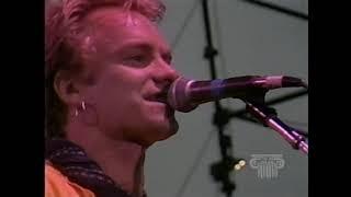 Sting - 1996 Interview + documentary + live - The Police