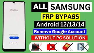 "Boom" Finally Without Pc  2025 Samsung All Model Frp Bypass Android 12/13/14 Gmail ID Lock Remove