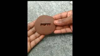 how make coin Bank with clay /piggy bank save money