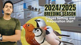 2024 / 2025 New Breeding Season Ki Tayari Start || Cage Setting & Medication Course | Huzaifa Advani