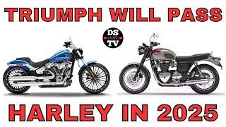 Triumph Will Pass Harley's Sales Soon (Harley vs Triumph)