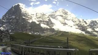 8 year timelapse melting of Eiger glacier