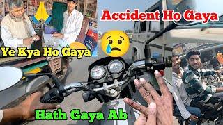 Socha Nahi Tha Accident Ho Jayega | Splendor Plus Total Loss | Bike Khatam | Fat Bike Vlogs