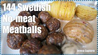 ENG&KR SUB) We've made 144 Swedish NO-MEAT Meatballs!