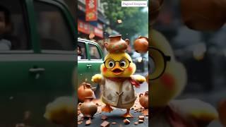 Duckling Pip’s Broken Pots #shorts #viral #duck #ai