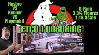 New Ecto 1 Ghostbusters 1:18 scale Unboxing