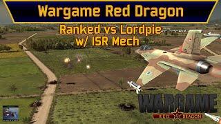 Wargame: Red Dragon - 1vs1 Ranked vs Lordpie - ISR Mech - Mud Fight